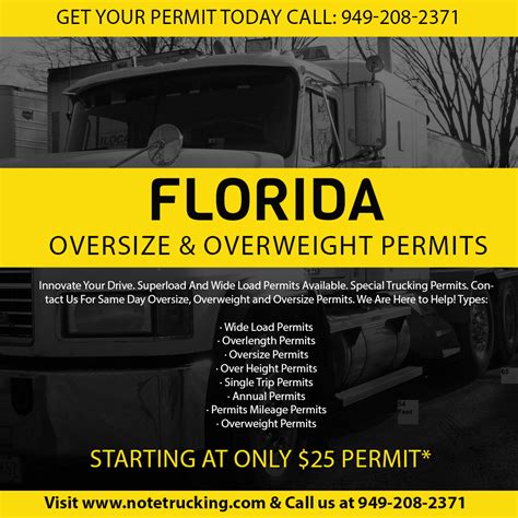 florida oversize overweight permits.